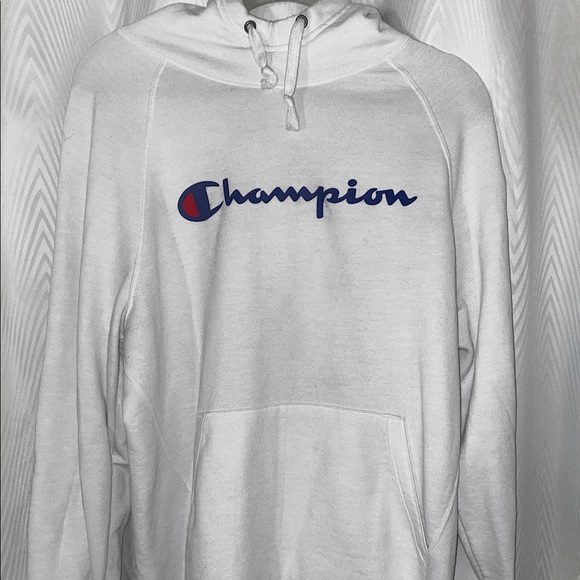 White champion hoodie!! - Picture 1 of 1